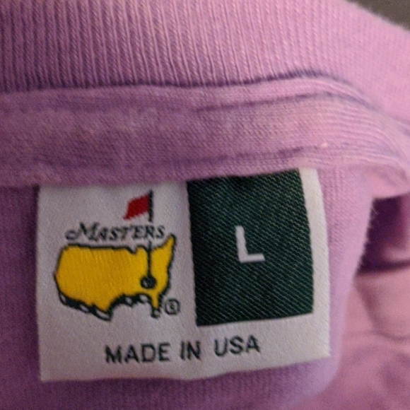 The Masters Pink Women Large MADE IN THE USA - Picture 3 of 3
